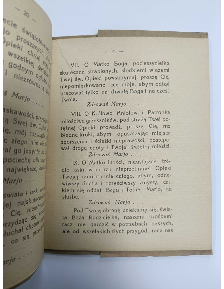Weź w Twą Opiekę Zbiorek modlitw do Opieki Najświętszej Marji Panny