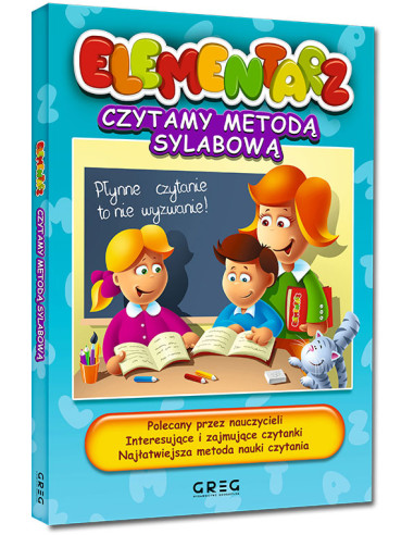 Elementarz Czytamy metodą sylabową