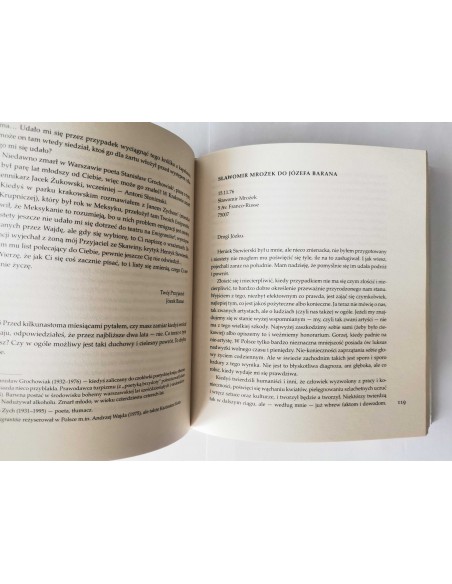 Baran Mrożek - Scenopis od wieczności (listy)