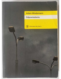 Wiedemann - Odpowiadania DEDYKACJA AUTORA