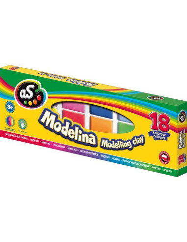 Modelina AS 18 kolorów