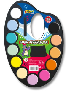 Farby akwarelowe PENMATE Kolori na palecie 30 mm x 12...