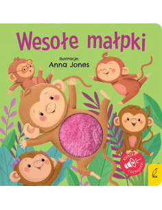 Naciśnij brzuszek Wesołe małpki