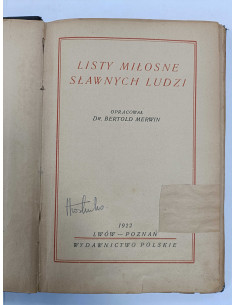 Merwin - Listy miłosne sławnych ludzi 2