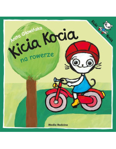 Kicia Kocia na rowerze