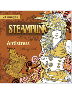 Kolorowanka antystresowa Steampunk
