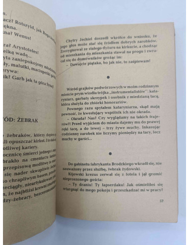 Safrin - Przy szabasowych świecach Anegdoty i...