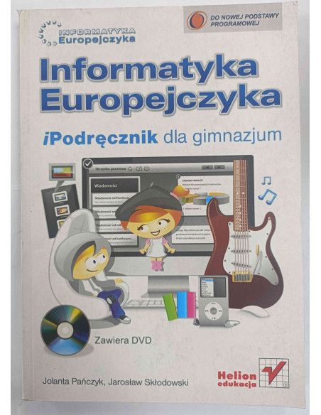 Informatyka Europejczyka iPodręcznik dla gimnazjum + płyta CD
