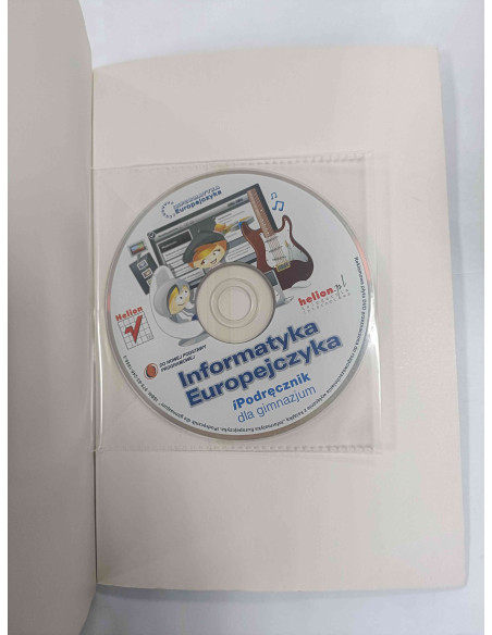 Informatyka Europejczyka iPodręcznik dla gimnazjum + płyta CD