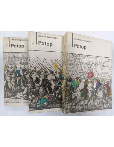 Sienkiewicz - Potop Komplet 3 tomy
