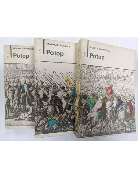 Sienkiewicz - Potop Komplet 3 tomy