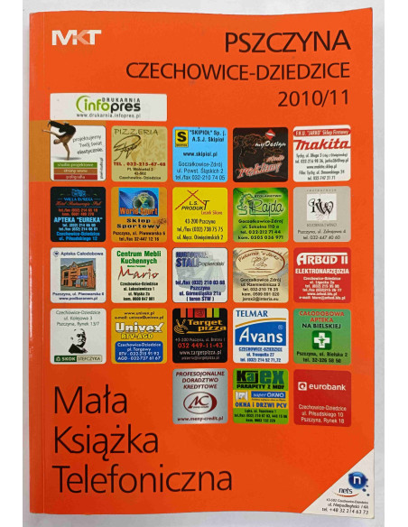 Mała książka telefoniczna Pszczyna Czechowice-Dziedzice 2010/11