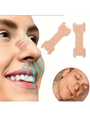 PLASTRY NA NOS PRZECIW CHRAPANIU rozmiar S/L 60...