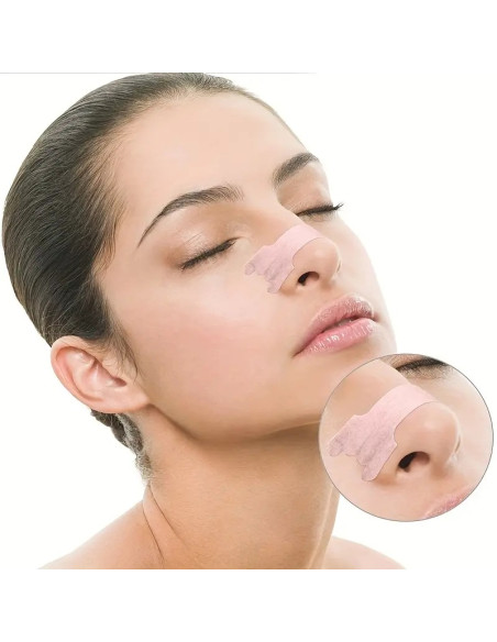 PLASTRY NA NOS PRZECIW CHRAPANIU rozmiar S/L 100 sztuk Lepsze oddychanie