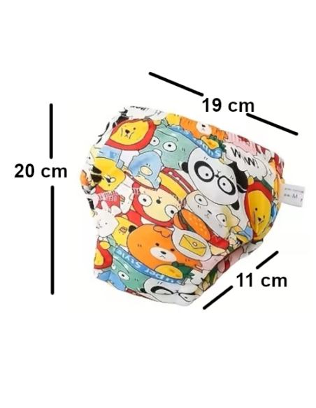 Majtki treningowe dla dzieci 3 sztuki rozmiar M 11-14 kg