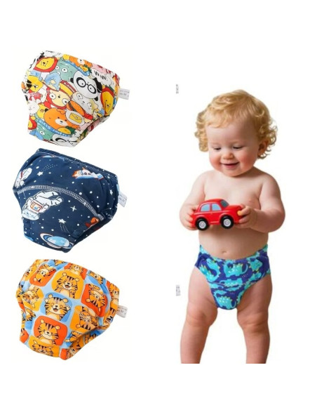 Majtki treningowe dla dzieci 3 sztuki rozmiar M 11-14 kg