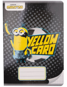 Zeszyt 16 kartek A5 Kratka Minionki