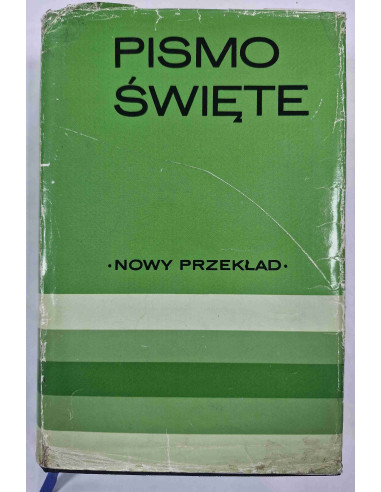 Biblia Pismo Święte Nowy przekład