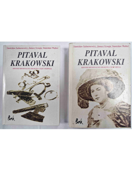 Pitaval krakowski kroniki kryminalnej Krakowa 2 tomy