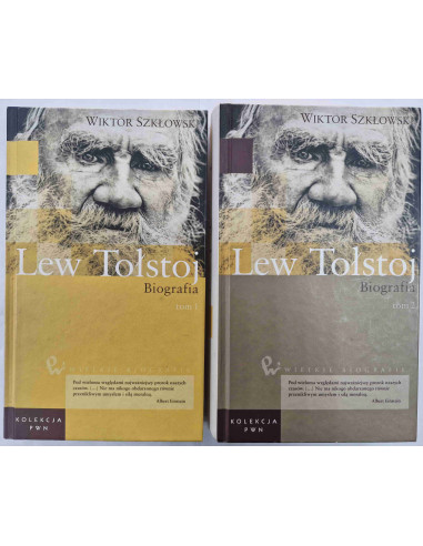 Szkłowski - Lew Tołstoj Biografia 2 tomy