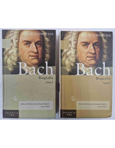Schwaitzer - Bach Biografia 2 tomy