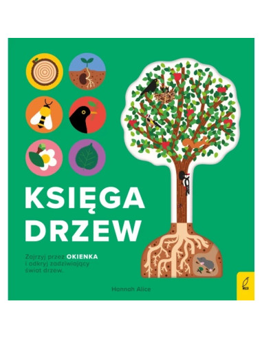 Zestaw Encyklopedia z folią Księga drzew ziemi