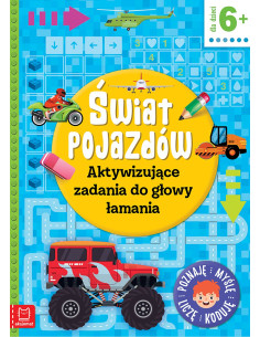 Świat pojazdów Aktywizujące zadania do głowy łamania