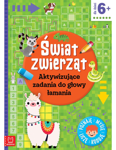 Świat zwierząt Aktywizujące zadania do głowy...
