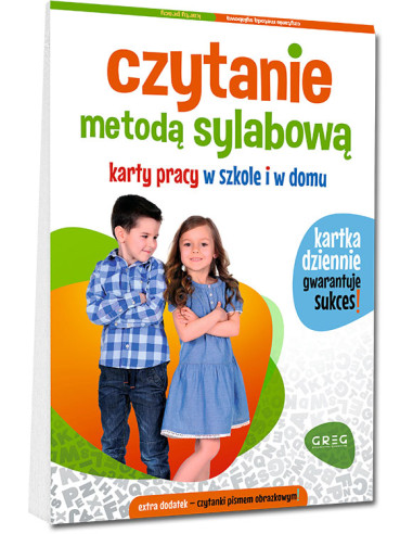 Czytanie metodą sylabową Karty pracy w szkole i...