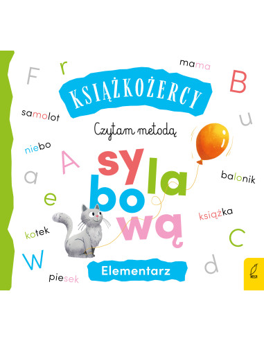 Elementarz Czytam metodą sylabową Książkożercy