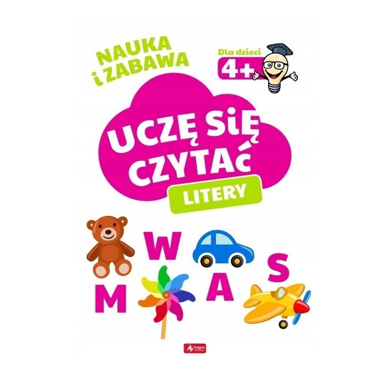 Uczę się czytać Litery dzieci 4+