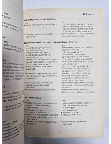 Słownik synonimów i antonimów