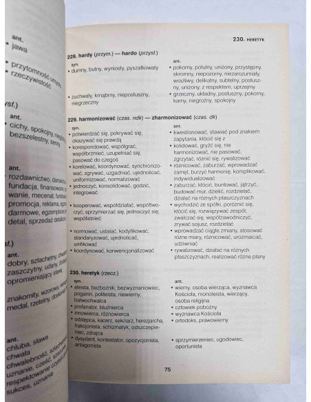 Słownik synonimów i antonimów