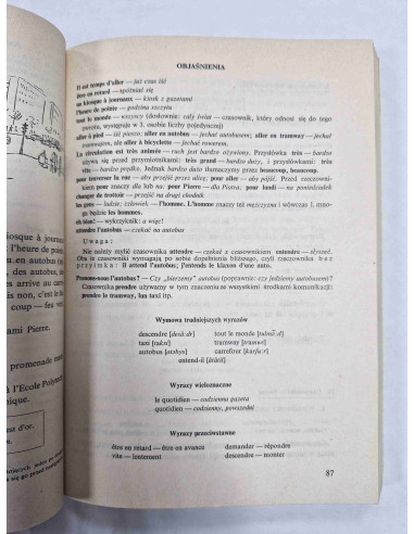 Kotyńska - Język francuski dla techników