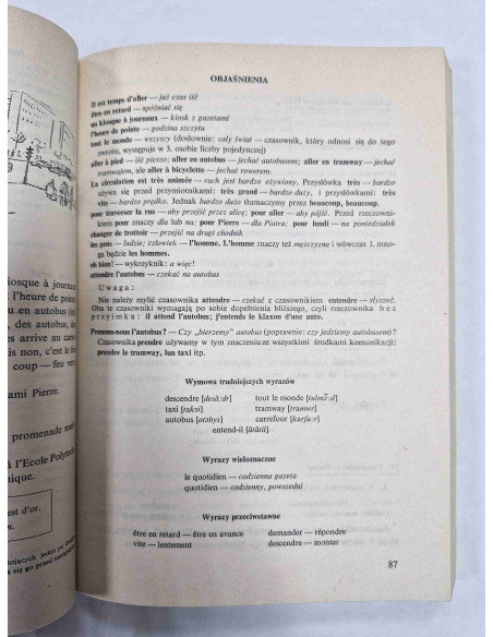 Kotyńska - Język francuski dla techników