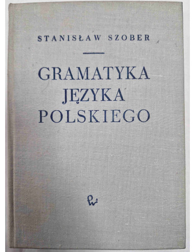 Szober - Gramatyka języka polskiego