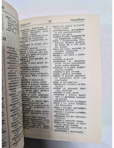 Mały słownik hiszpańsko-polski polsko-hiszpański