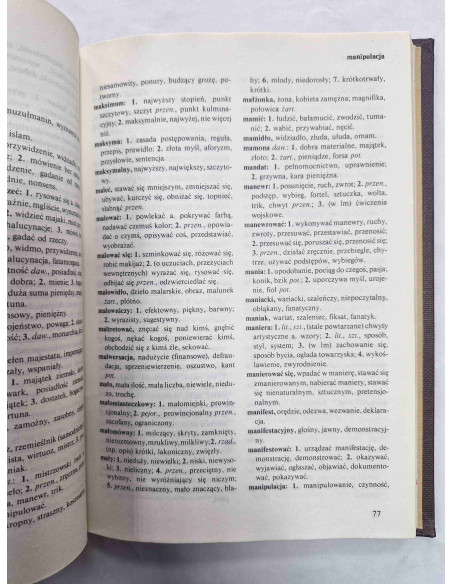 Cienkowski - Słownik szkolny Synonimy