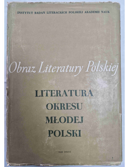 Literatura okresu Młodej Polski