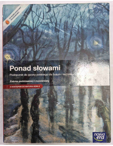 Ponad słowami Podręcznik do języka polskiego...