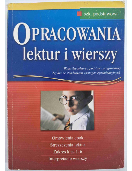 Opracowania lektur i wierszy