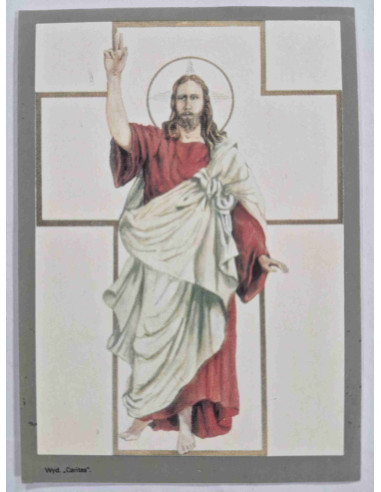 Obrazek święty Jezus Chrystus Wydanie Caritas
