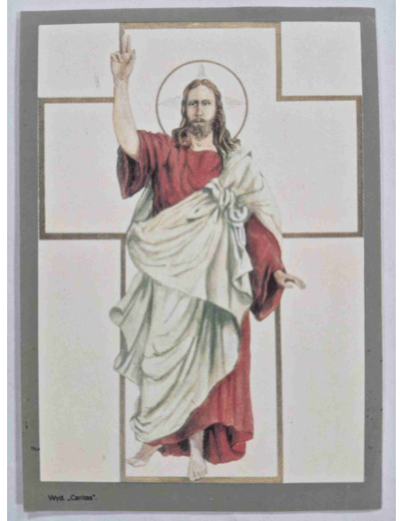 Obrazek święty Jezus Chrystus Wydanie Caritas