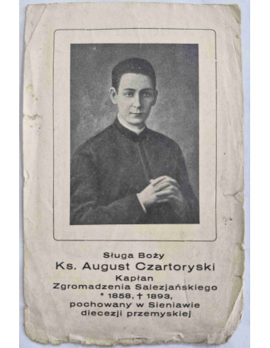 Obrazek święty Błogosławiony Ks. August...