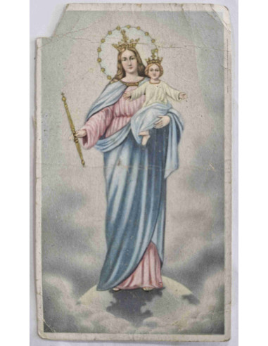 Obrazek święty Maryja z dzieciątkiem Jezus w...