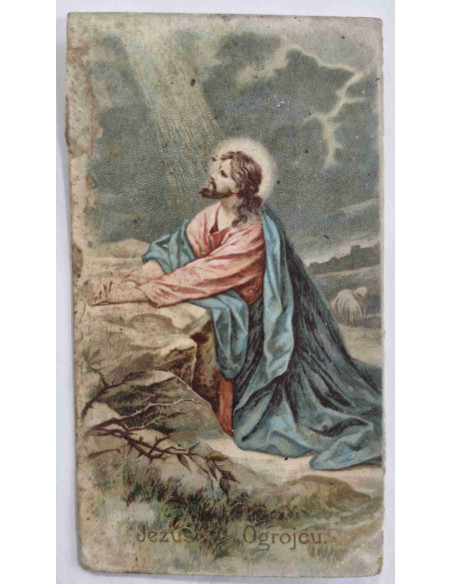 Obrazek święty Jezus w Ogrójcu