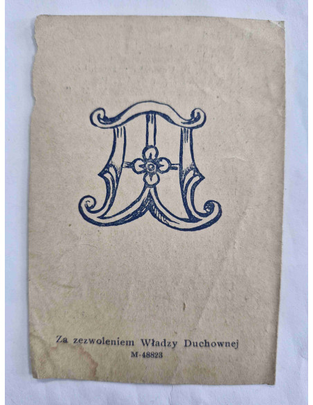 Obrazek święty Serce Maryi przebite mieczem