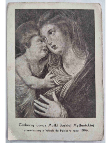Obrazek święty Cudowny obraz Matki Boskiej...