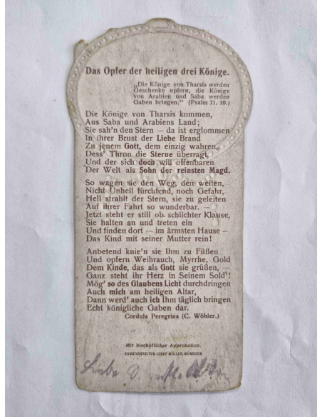 Obrazek święty Trzech Mędrców Monachium