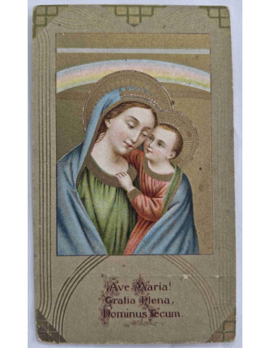 Obrazek święty Ave Maria Gratia Plena